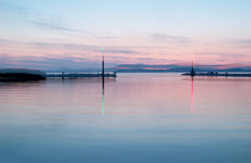 Vitorlás kikötő a Balatonon